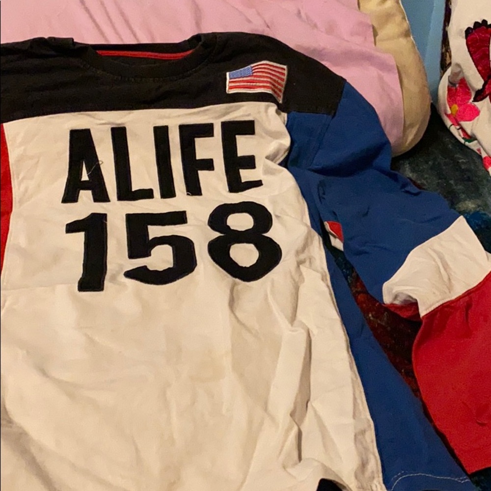 Alife red, white, blue, black sweatshirt